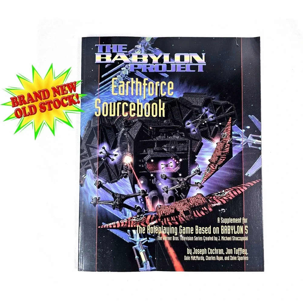 Chameleon Eclectic Babylon 5‎ Earthforce Sourcebook RPG Book New VTG